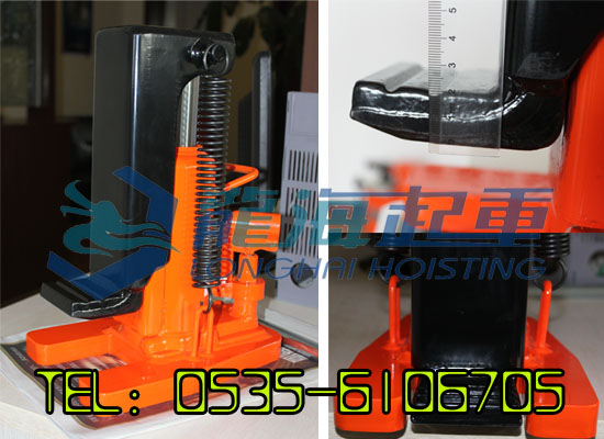 龙升爪式千斤顶实物图