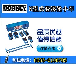 德国N型成套滚轮小车推广图